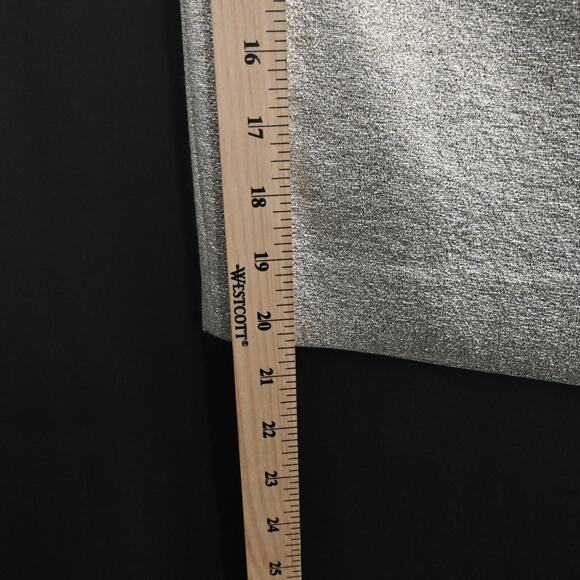 ARIANA ROCKEFELLER Skirt Size 0 Metallic Champagne Straight Pencil Back Slit - Picture 8 of 9